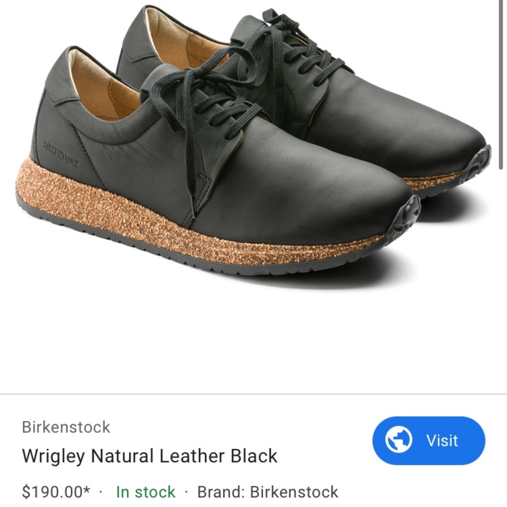 Birkenstock Wrigley Sneakers with fur accents!!